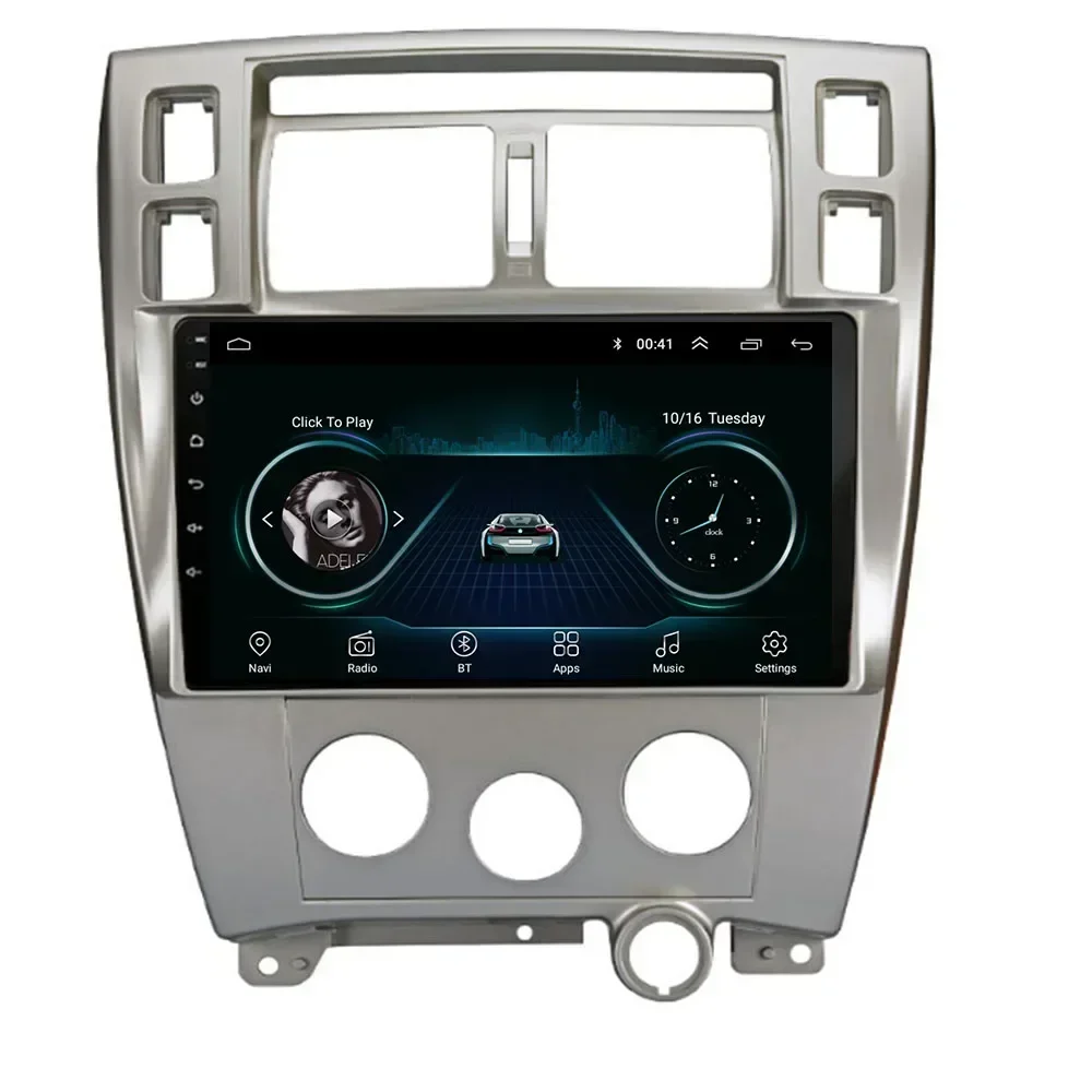 Автомобильный DVD Android 13 для Hyundai Tucson 2006-2013 авторадио мультимедийный плеер GPS