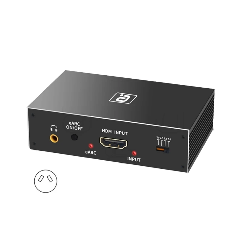 

8k HDMI2.0b аудиоэкстрактор аудиопереключатель eARC сплиттер 7.1CH DSTHD AUX коаксиальный оптический ЦАП декодированиеCEC HDCP