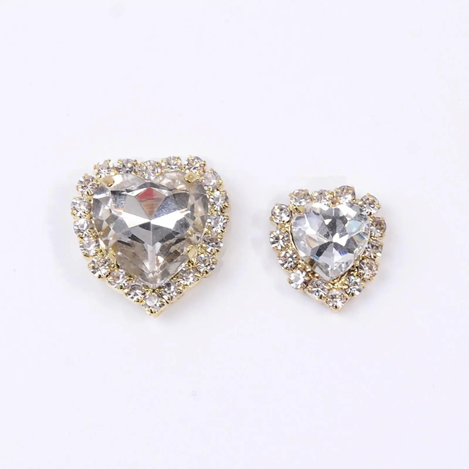 

20x Crystal Rhinestones Flatback Sewing Rhinestones Buttons DIY Phonecover