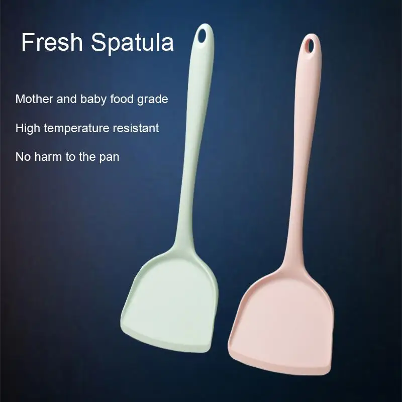 

Ultimate Silicone Kitchenware Set: Non-Stick Spatula, Pan, Soup Spoon, and Frying Spoon for Effortless Cooking and Easy Cleaning