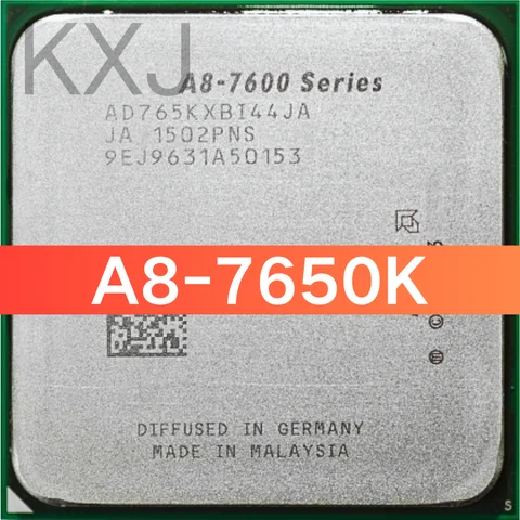 A8-Series A8 7650 Φ A8 7650K 3,3 GHz четырехъядерный процессор AD765KXBI44JA Socket FM2 +