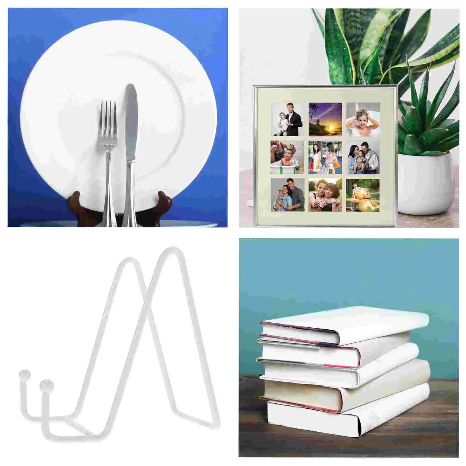 Подставка для фоторамки знаки маленькие мольберты таблички железные держатели