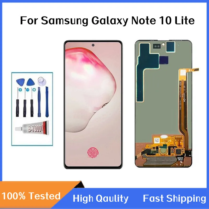 Original /TFT For Samsung Galaxy Note 10 lite LCD Display Touch Screen Digitizer For Samsung Note10 lite N770 N770F/DS N770F/DSM