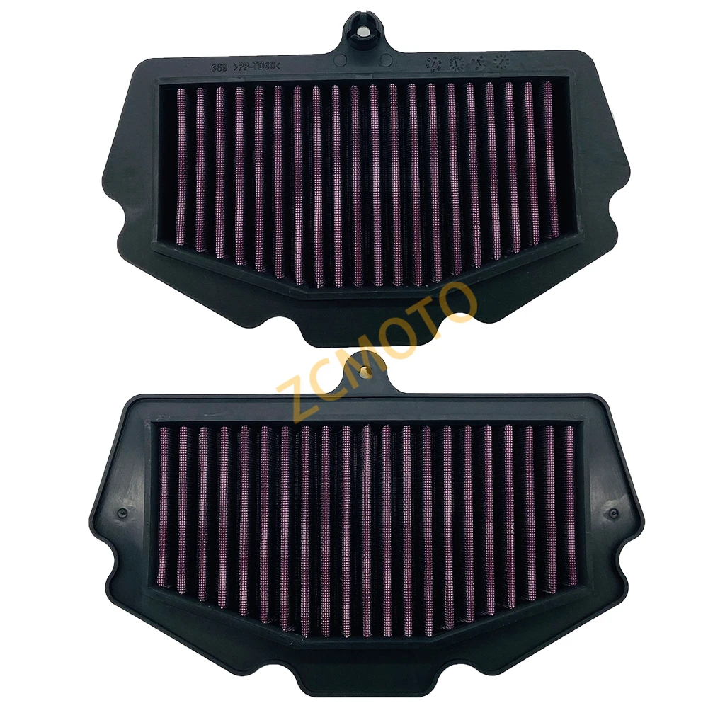 Впускной воздушный фильтр для мотоцикла, может очистить высококачественный фильтр, подходит для Kawasaki NINJA250 400 ER400 EX400 Z400