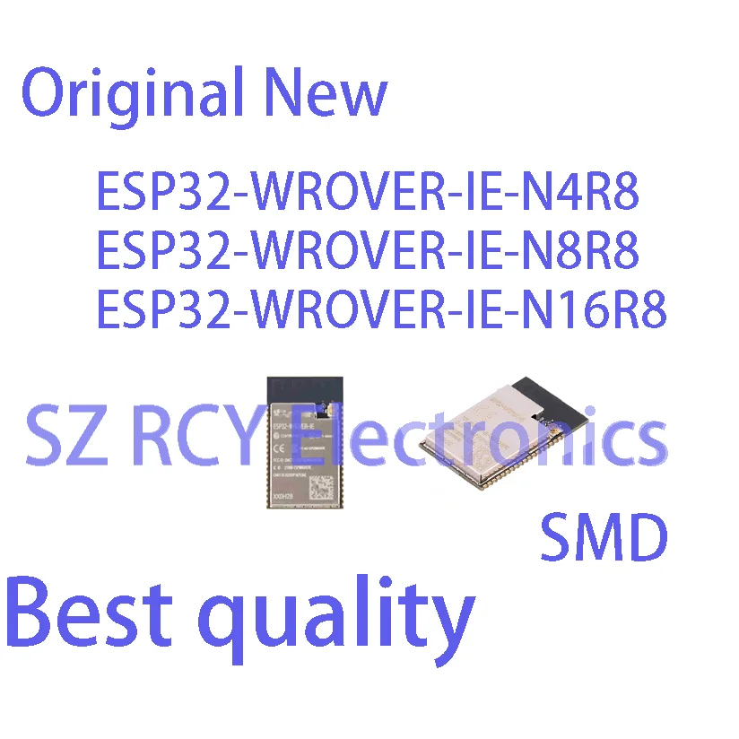 (2 шт.) НОВЫЙ ESP32-WROVER-IE-N4R8 ESP32-WROVER-IE-N8R8 ESP32-WROVER-IE-N16R8 SMD двухъядерный модуль WiFi+Bluetooth (art.: 3920da26ece53) - 3920da26ece53
