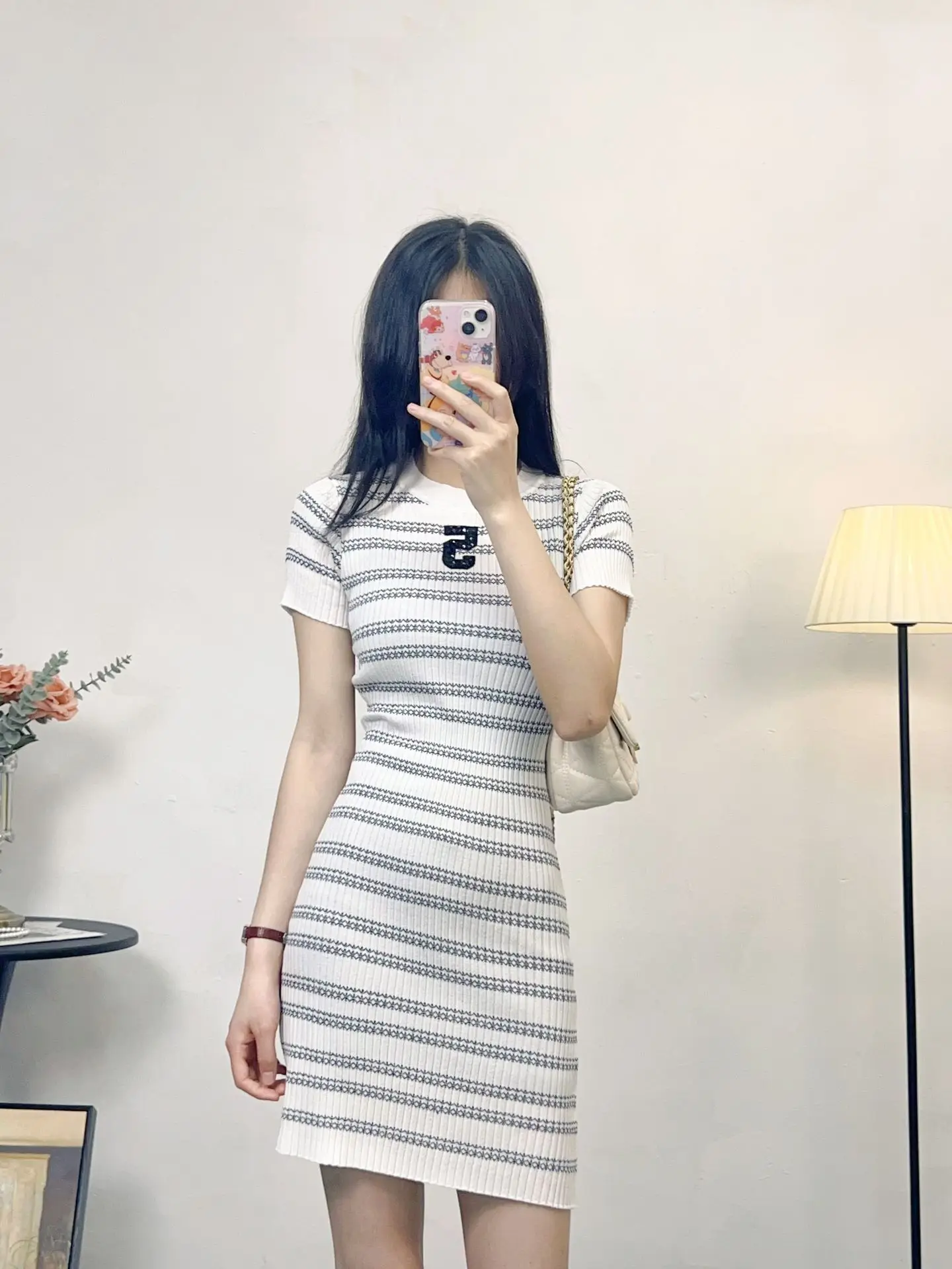 Сексуальное женское платье летнее облегающее трикотажное мини-платье в полоску