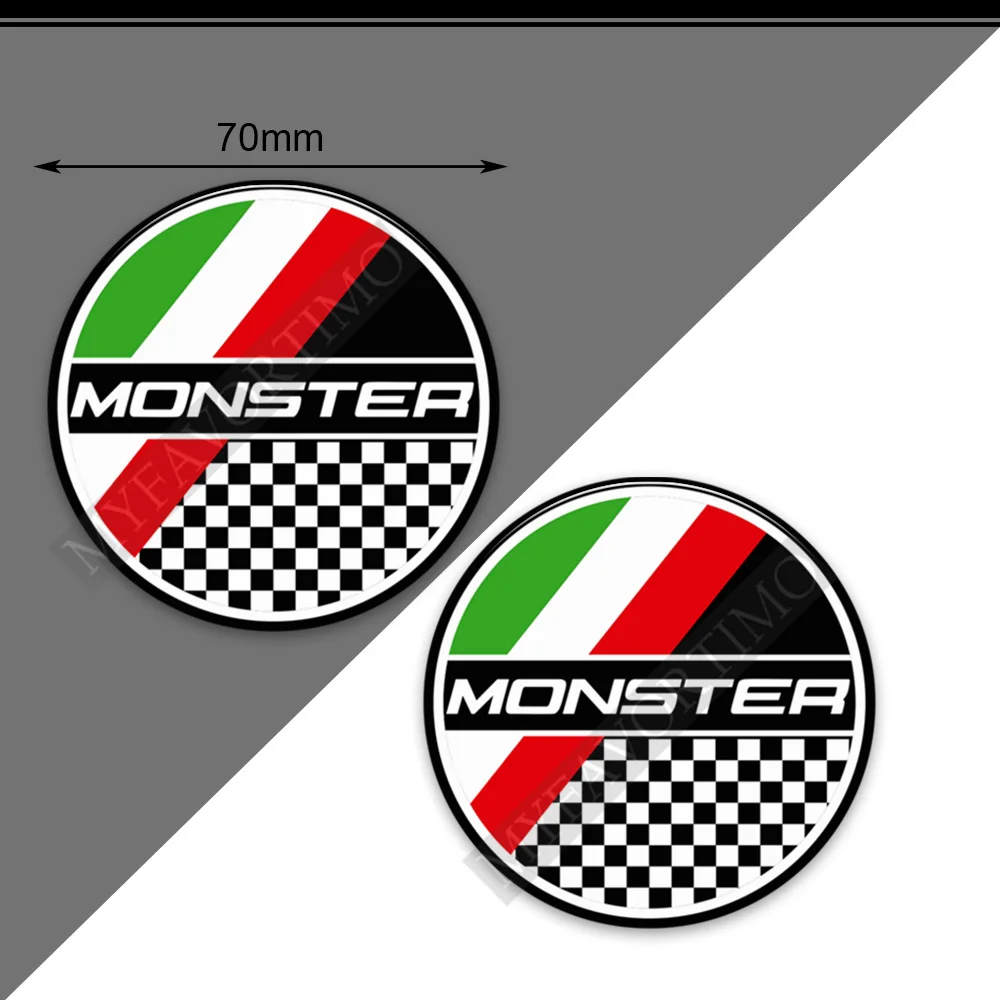 

For Ducati Monster 696 797 821 Stealth 1200 S Motorcycle Stickers Tank Pad Protector Fairing Emblem Logo