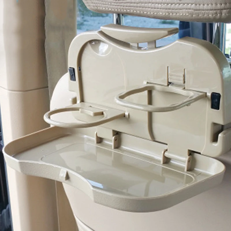 

Car Drink Holder Folding Car Cup Holder Bracket For Food Auto Back Rear Seat Table Cup Phone Holder Car Storage Box Car Styling