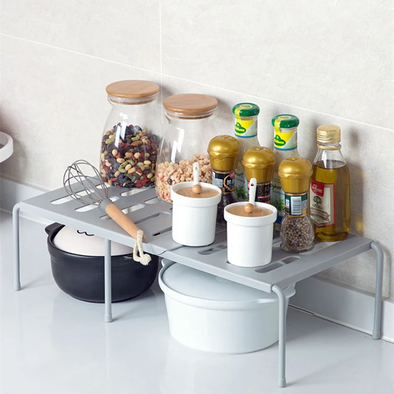 

Рабочая Полка для кухни, стойка-органайзер для шкафа, декоративные полки для шкафа, настольные стеллажи для хранения
