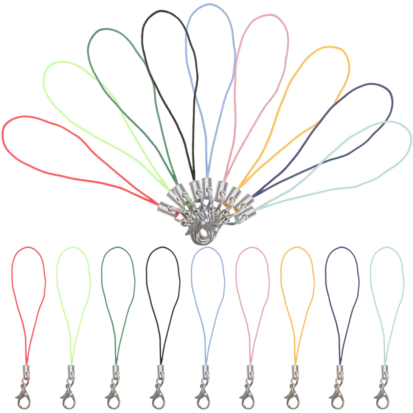 

Charm Straps Cell Lobsterclasp String Strap Lanyard Lariat Mobile Hook Lanyards Caseuniversalthe Rope Around Neck Kits Keychain