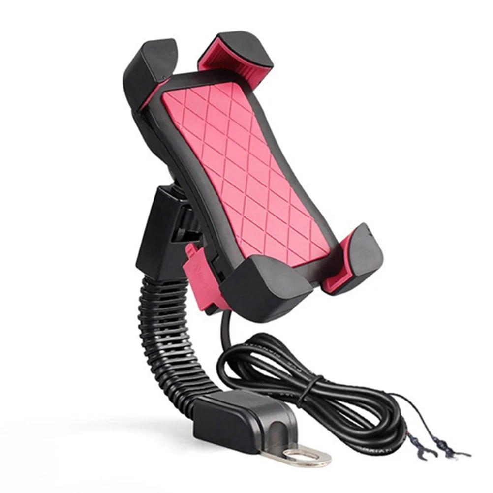 

1 Pc Motorcycle Charging Mount Holder Handlebar Holder iPhone