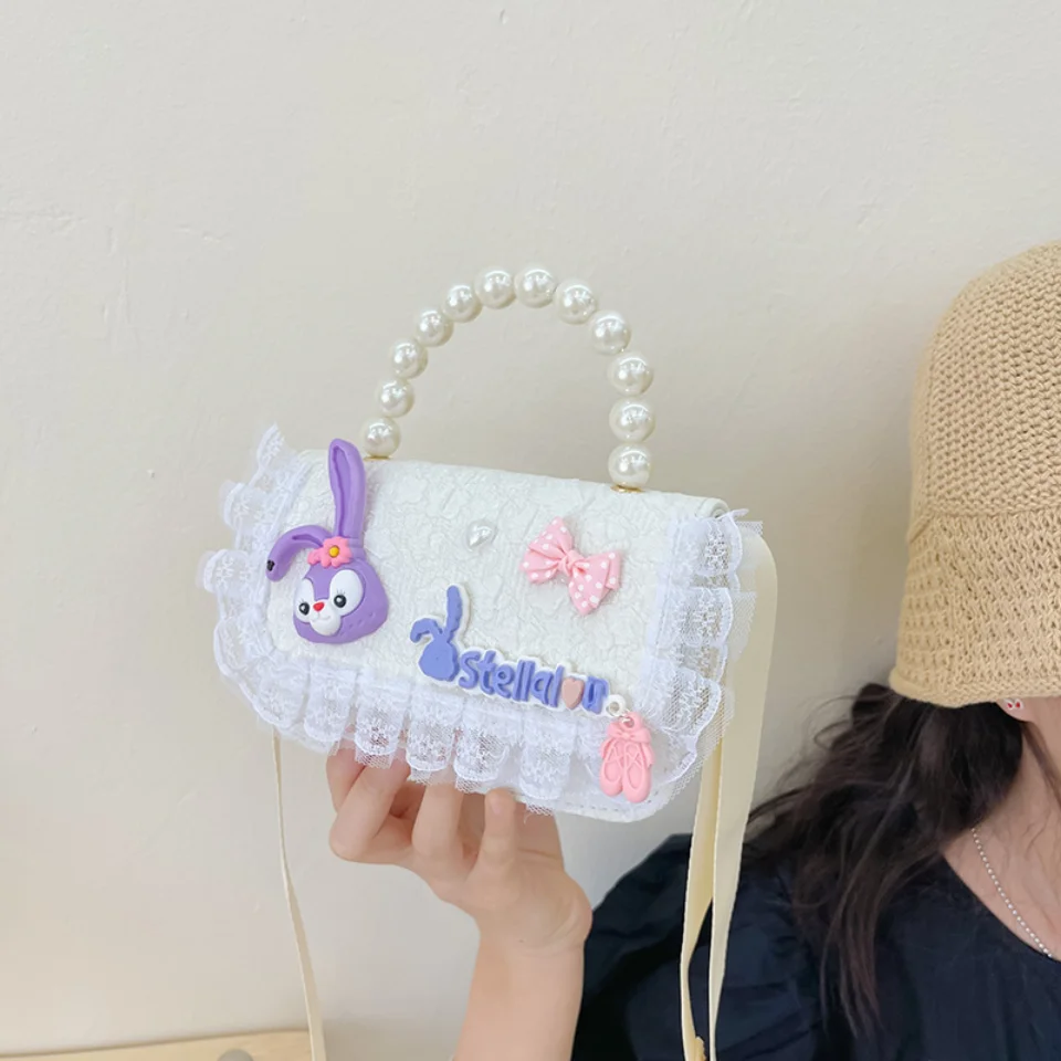 Kids Bag Luxury Girls Shoulder Bag Cute Children's Princess Bag Korean Children's Handbags Shopping Birthday Gift Crossbody Bags