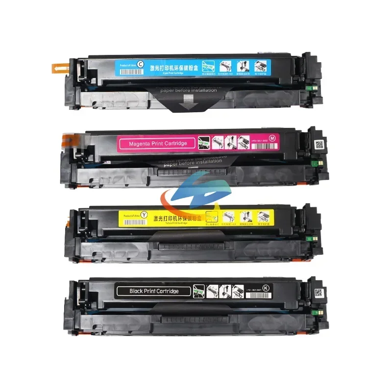 4 шт. CF410 CF411 CF412 CF413 тонер-картридж совместимый для HP Color LaserJet Pro M452dn Dw MFP M377dw 477fdw