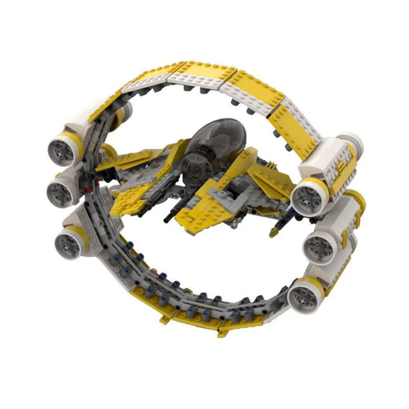 Строительный блок MOC-32235 перехватчик мелких частиц строительная сборка модель