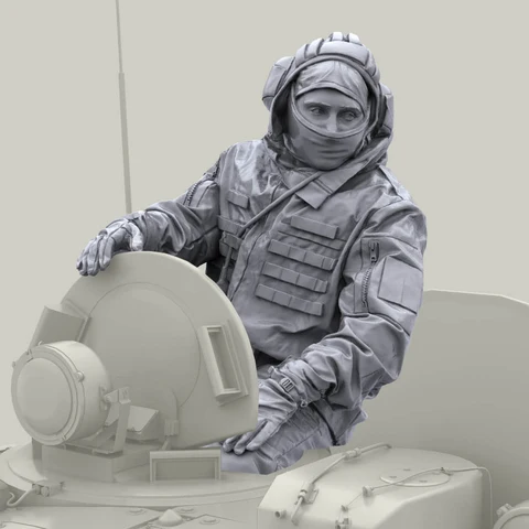 Набор для сборки модели танкиста RDR 1/35