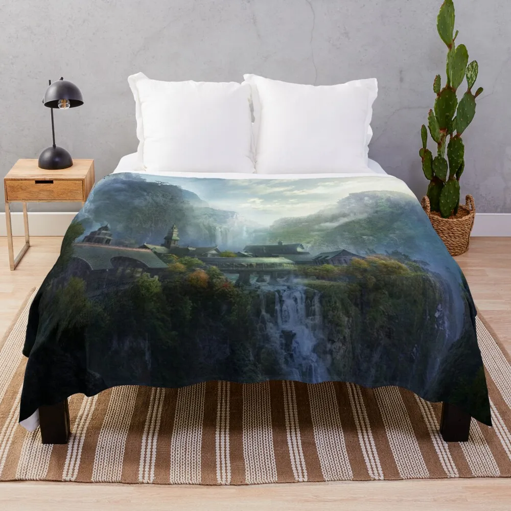 

Rivendell Throw Blanket soft big blanket luxury throw blanket Kid's blanket