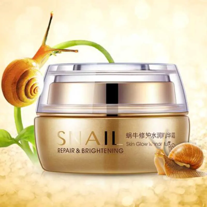 

50g Effective Snail Face Cream Hydrating Anti Wrinkle Anti-Aging Whitening Day Cream for Women Korea Cosmetics Skin Care