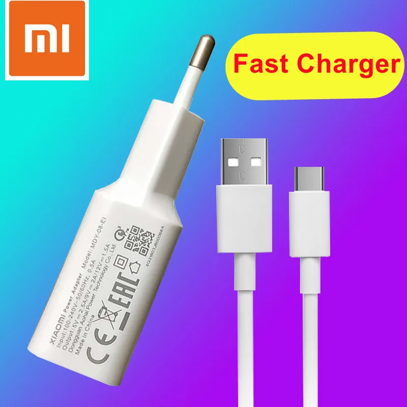 Оригинальное быстрое зарядное устройство Xiaomi 18 Вт QC 3 0 адаптер питания для