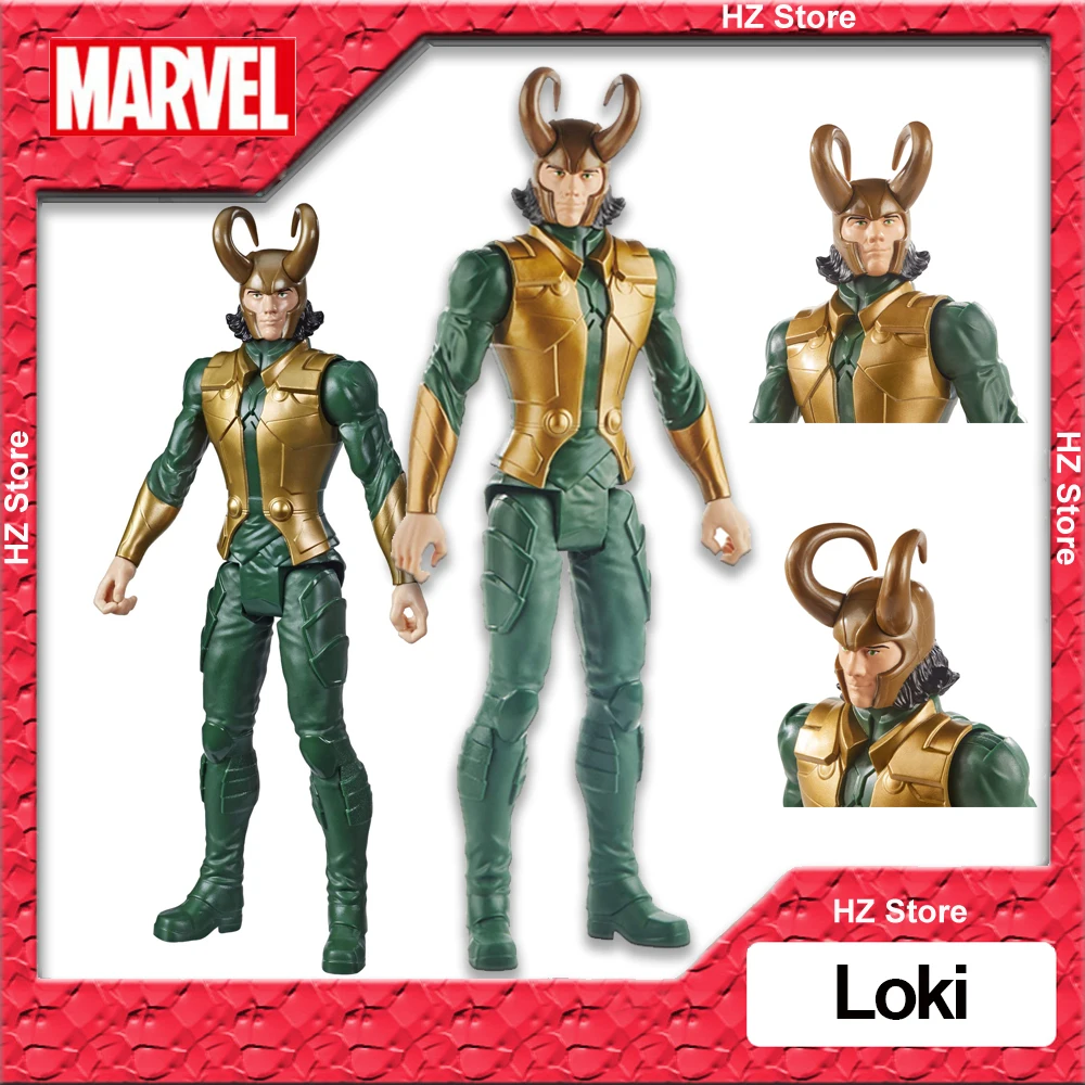 

Hasbro Marvel Titan Hero Series Blast Gear Avengers Loki Action Figure Toys for Kids Children Birthday Christmas Gift E7874