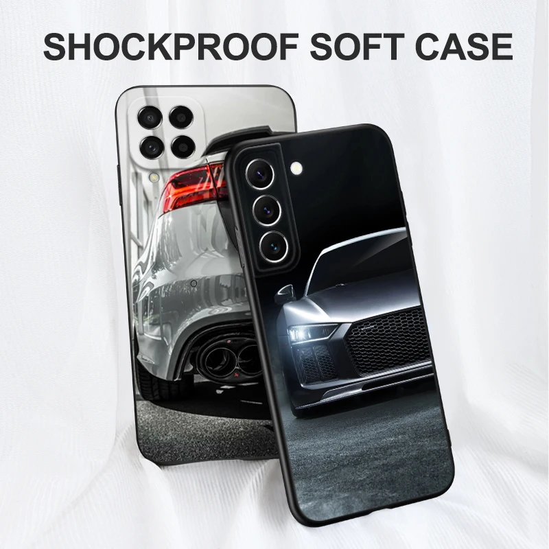 Черный чехол из ТПУ для Samsung galaxy M53 M13 M62 A12 A22 A22S A32 A42 A52 A52S A72 4g 5g A20S роскошный