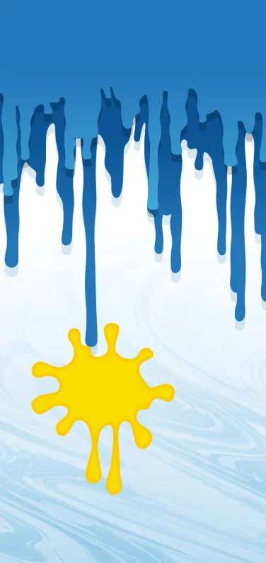 5X7 футов красивый абстрактный цветной слайм Белая стена пользовательский фото