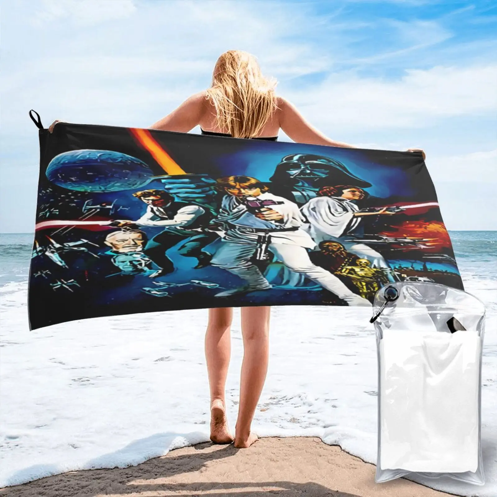 

Полотенце Star Hope эпизод Iv Han Solo 4163, полотенце для ванны и душа, полотенце для рук, полотенце для лица, Пляжное роскошное пляжное полотенце