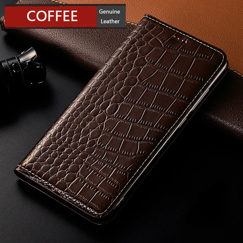 

Cowhide Genuine Leather Case For Huawei Honor X7 X8 X9 X10 X20 SE X30 Max X30i X40 X40i 10X Lite Leather Cover Card Pocket