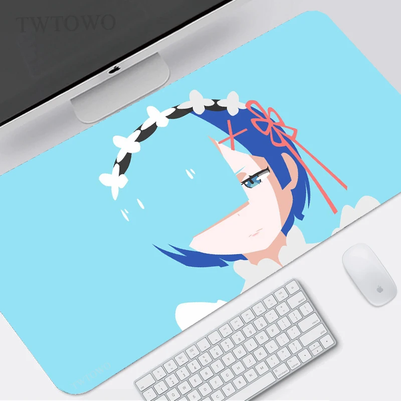 

Re:life in a другой мир от нуля геймерский коврик для мыши XL Новый HD большой коврик для мыши XXL коврик для клавиатуры из натурального каучука мягк...