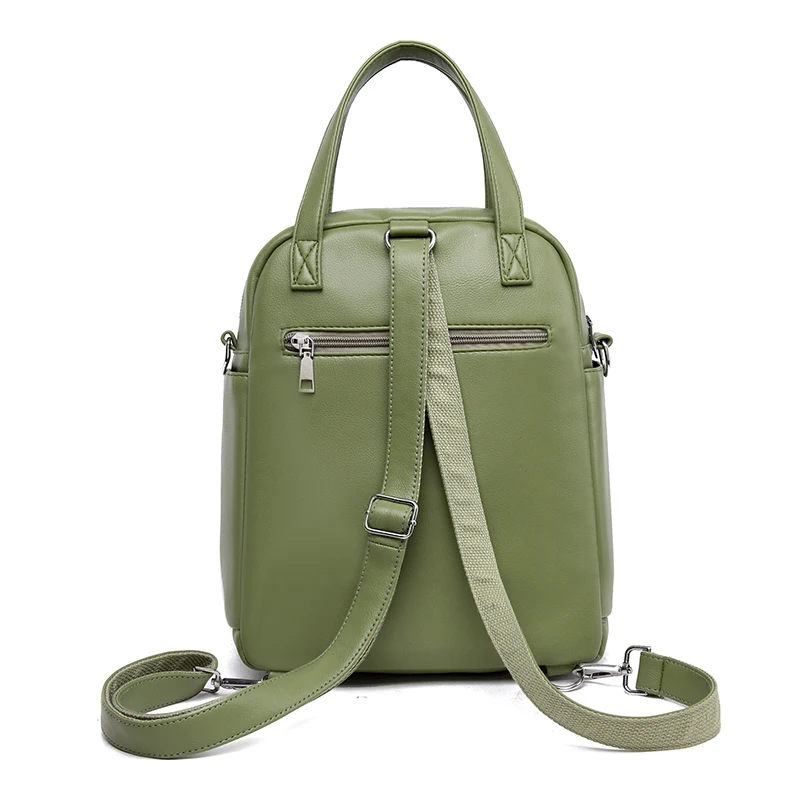 

Women Backpack Leather Black Waterproof Nylon School Bags For Teenage Girls Рюкзак Мужской Рюкзак Женский