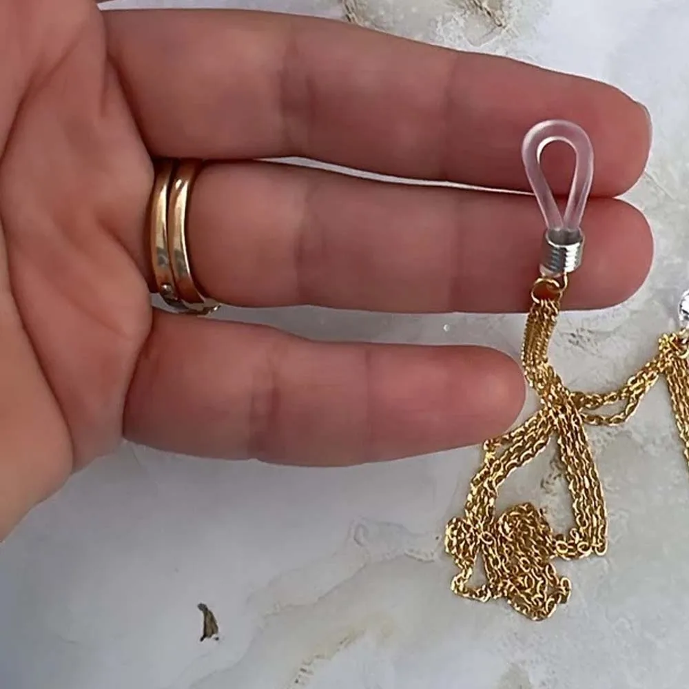 Круглые цепочки Stonefans для сосков не пирсинг ювелирные изделия простая цепочка