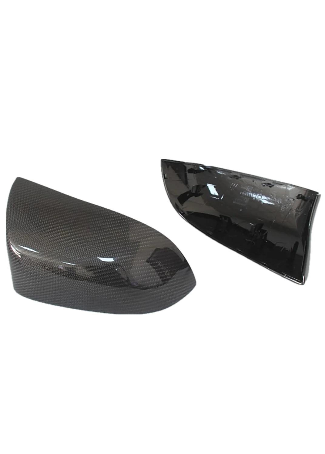 1 пара F85 F86 зеркальная крышка из углеродного волокна зеркальные колпачки для BMW X5M