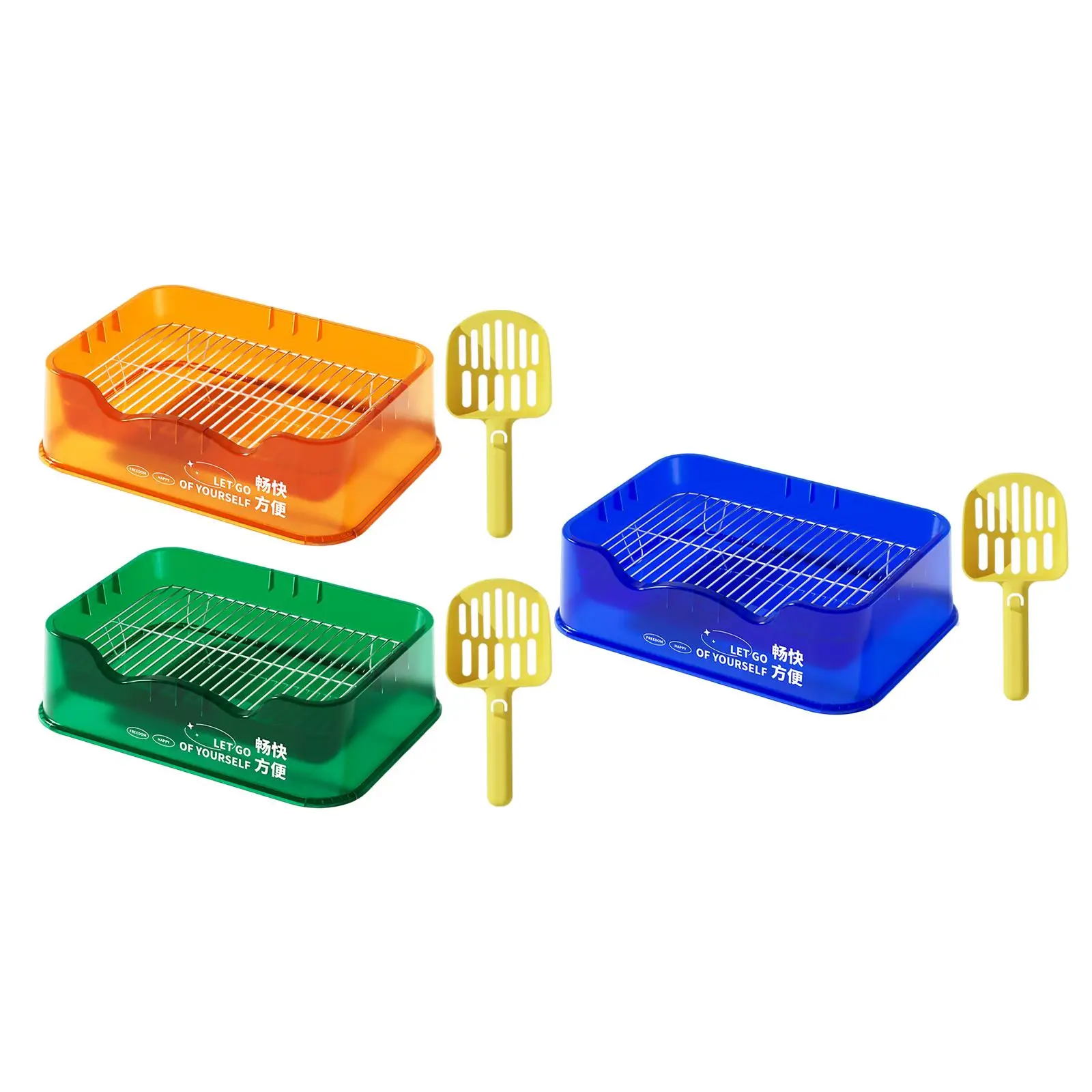 Potty Trainer Corner Puppy Potty Pan Litter Box For Indoor Cats