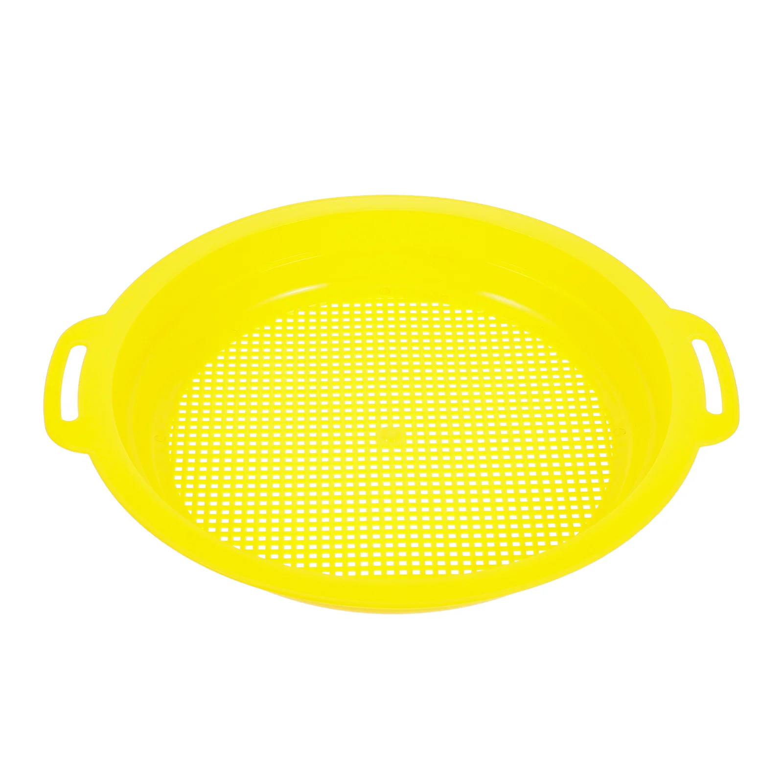 

3 Pcs Sieve Portable Sand Sifter Children Beach Toys Mesh Outdoor Plastic Interactive