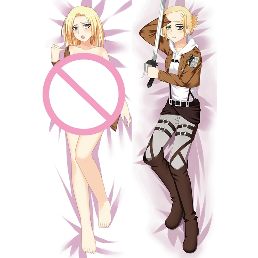 

Mikasa Ackerman Pillow Case Attack On Titan Anime Peripheral Dakimakura Customize Cushion Cover Galgame Character Pillowcase