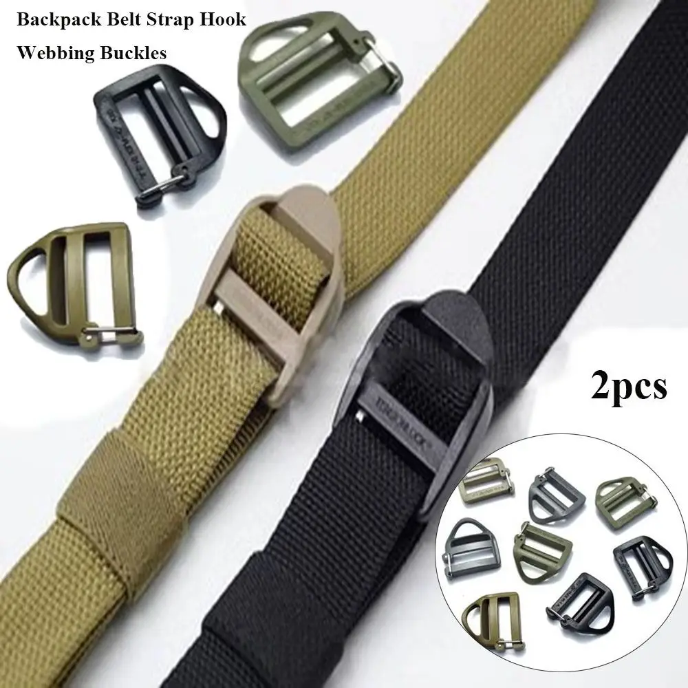 

2pcs 20mm/25mm/38mm Belt Hooks High Quality Plastic Survival Accessories Webbing Buckles Quick Release Buckle Outdoor Tool