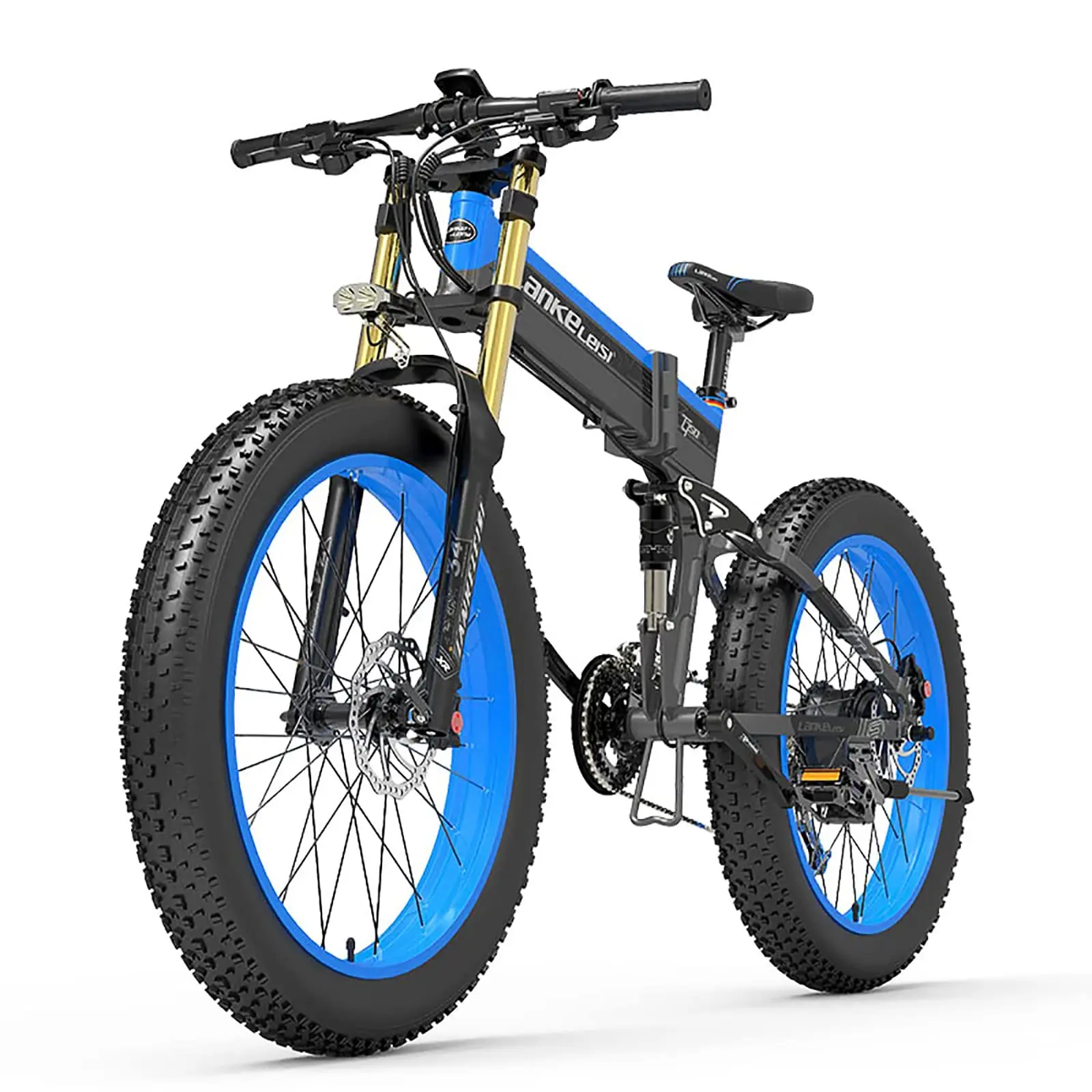 

US EU UK STOCK Lankeleisi Electric Bicycle Bike XT750PLUS-UP 48V 17.5AH 27 Speed 1000W Fat Tire 35MPH Foldable Mountain Ebike