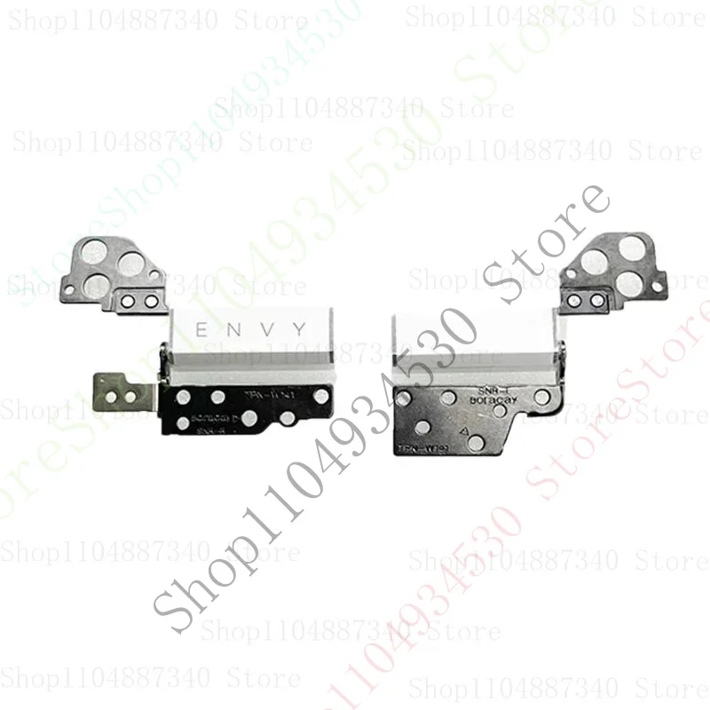 Фото QZC! Новый оригинальный ЖК-шарнир для ноутбука ENVY X360 13-AR TPN-W141, сменные петли для дисплея ноутбука, левый и правый, серебристый №1