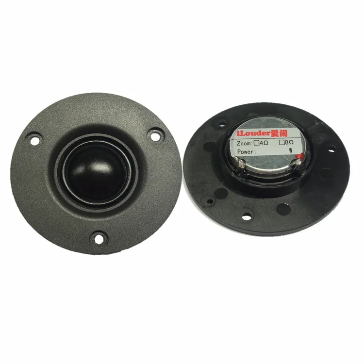 Фото Заводской HiFi динамик 3 дюйма, 4Ω/8Ω на выбор, RMS мощность 15 Вт, 92 дБ, 25-ядерный неодимовый магнит. Шелковый купольный твитер для автомобиля/ПК и других устройств №4