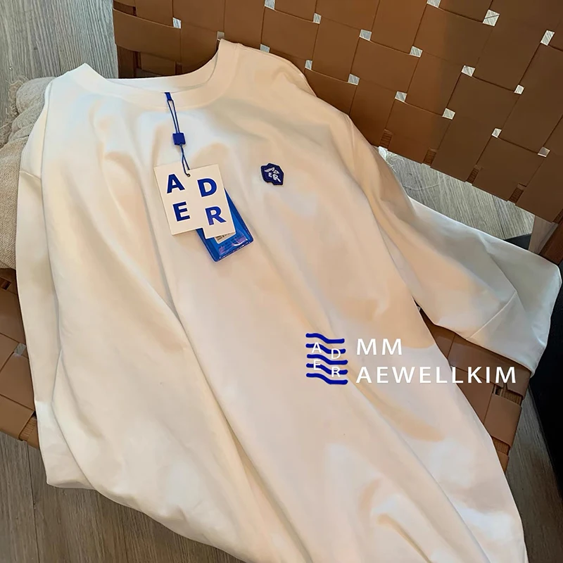 

High Quality Fashion Clothing High-quality Adererror New Men Women Loose Small Standard Cotton Long-sleeved 100% Contton T-shirt