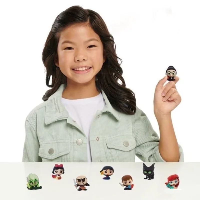 Аниме-фигурки Disney Doorables: Злодейки со стеклянными глазами, кавайные куклы, игрушки-сюрпризы в закрытых коробках, коллекционные мультяшные модели, подарки для мальчиков и девочек (art.: 3920d8bee711e) - 3920d8bee711e