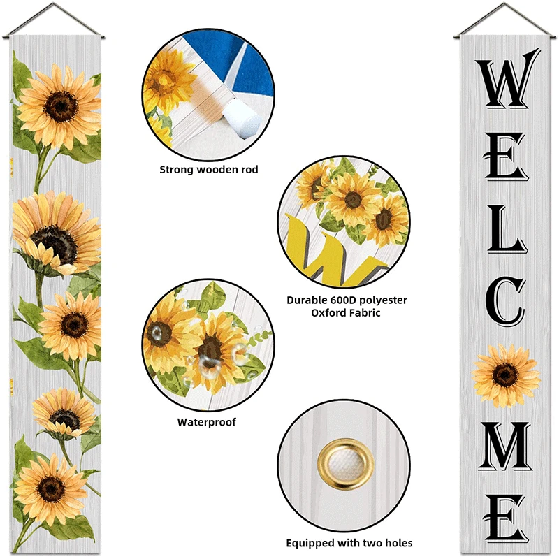 Summer Couplet Carnival Savage Face Party Event Fabric Decoration Door Curtain Christmas Decorations Decor |