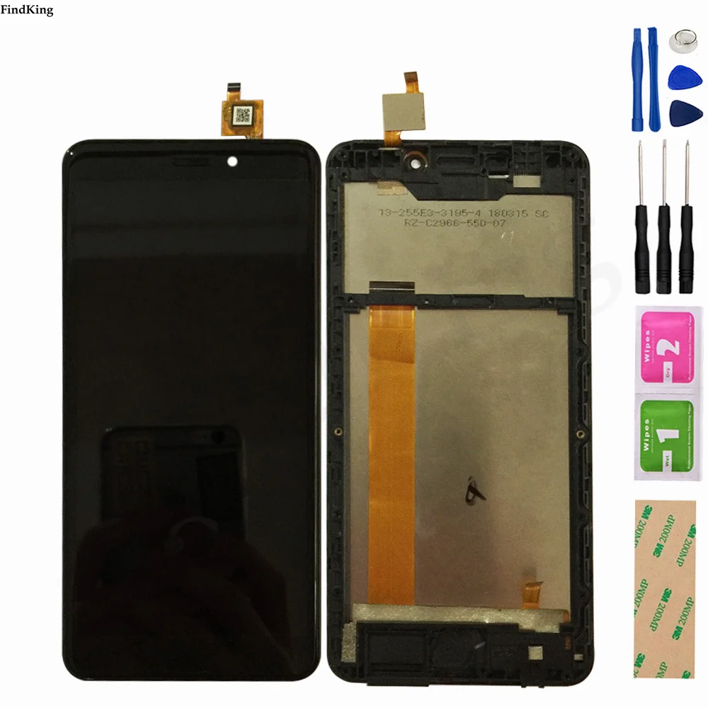 

5.5'' LCD Display 100% Tested For Cubot Nova LCD Touch Screen Digitizer With Frame Sensor LCD Display Assembly Replacement