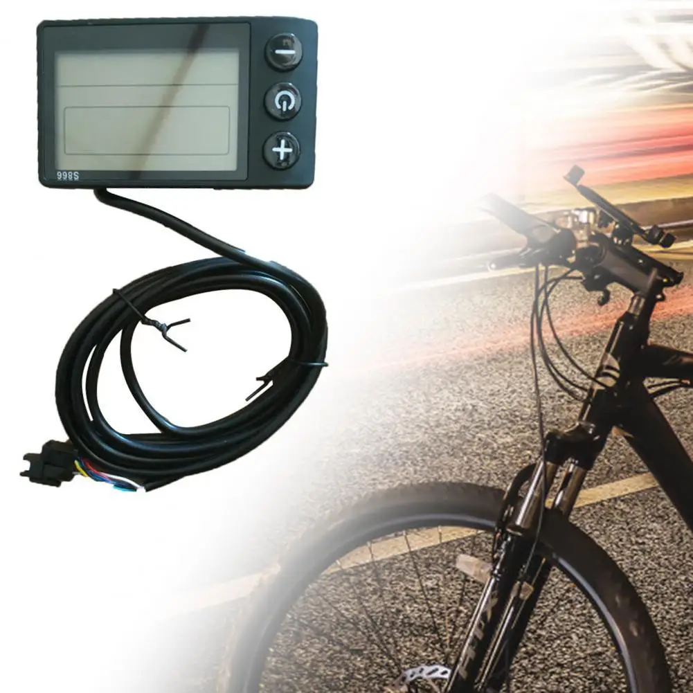 

Bicycle Computer Multifunctional LCD Display Brushless Bicycle Dashboard Code Table for E-bike Bicycle Accessories