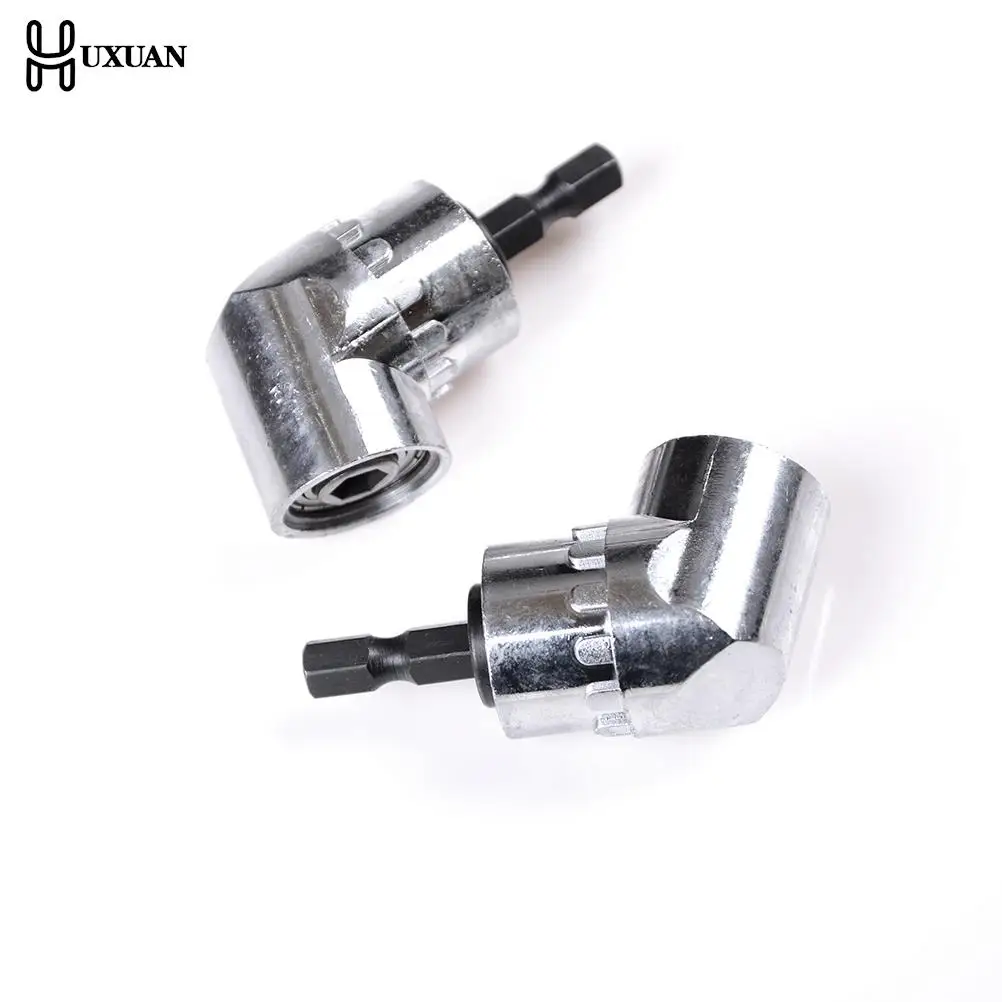 

105 Degrees 1/4" Electric Hex Drill Bit Adjustable Hex Bit Angle Driver Screwdriver Socket Holder Adaptor tools