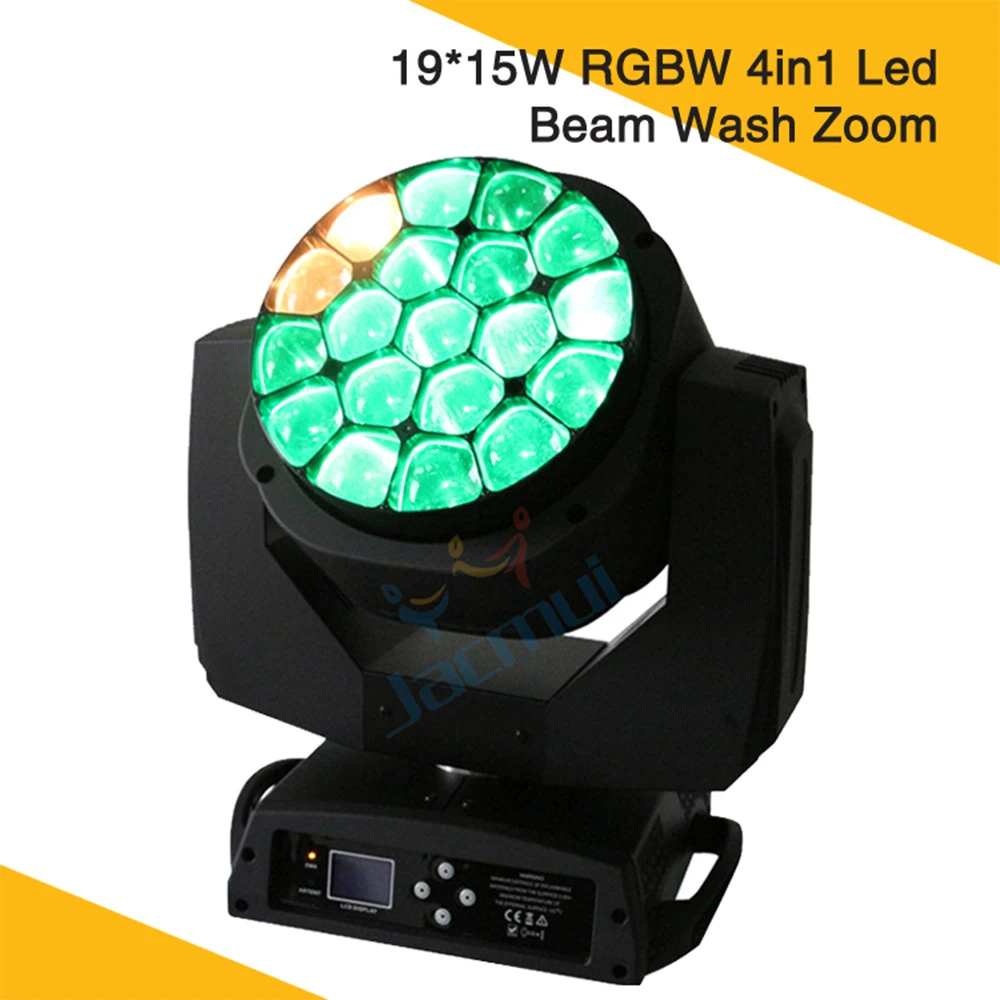 Горячая RGBW диапазон зума 4-60 градусов угол луча движущаяся голова большие глаза