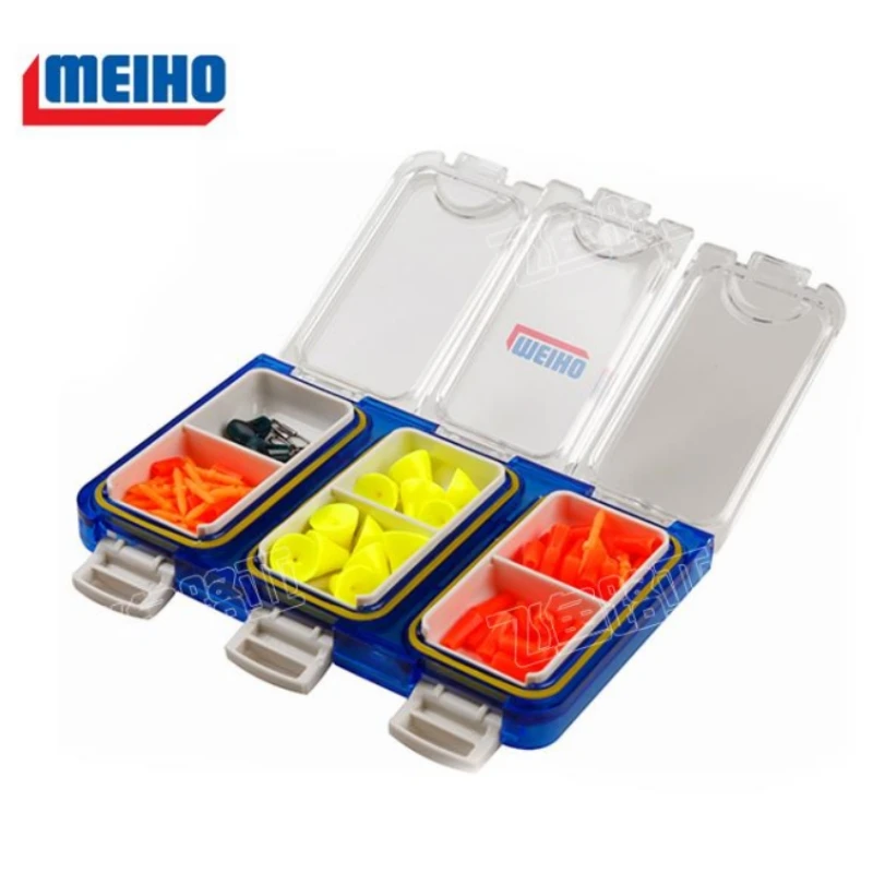 

MEIHO WG-9 WG-6 WP-3 VS-420 fishing box small accessories box storage box storage box Lure Box