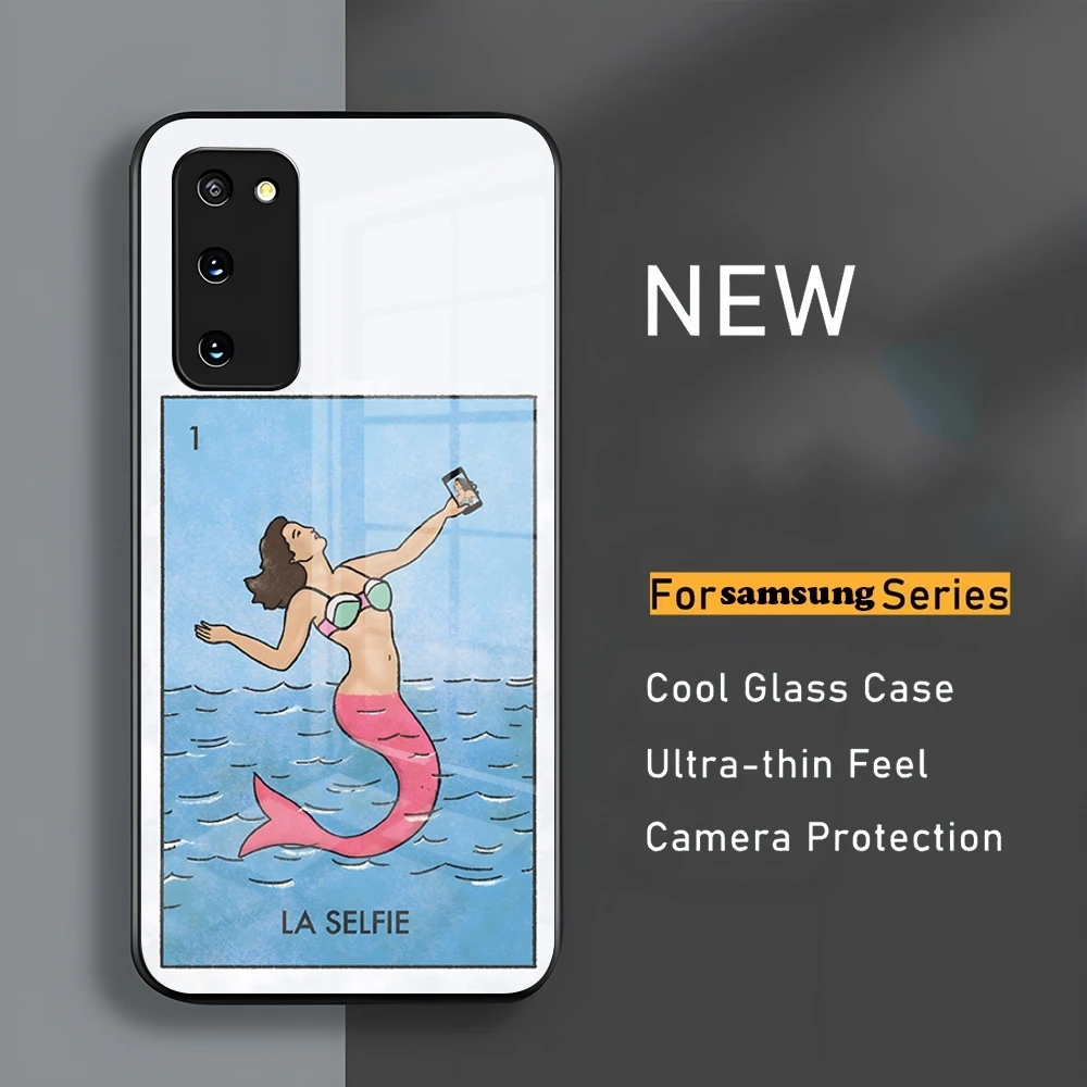 Мексиканский бинго чехол для телефона Samsung S24 23 A54 S21 S22 Ultra A 42 32 52 51 Note S10 E Plus S20 FE Pro A12