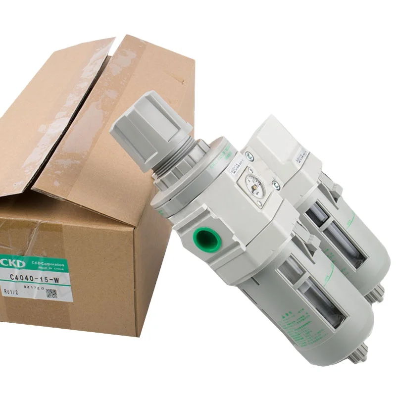 

CKD pneumatic Air Source Treatment C4040-15-W-F gas pressure filter regulator