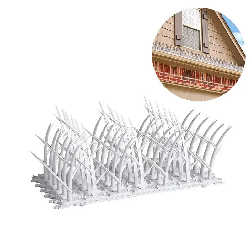 

Bird Spikes For Outside Durable Repellents Great Deterrents For Birds Crows Woodpecker Keeps Bird Under Control Easy Setup And