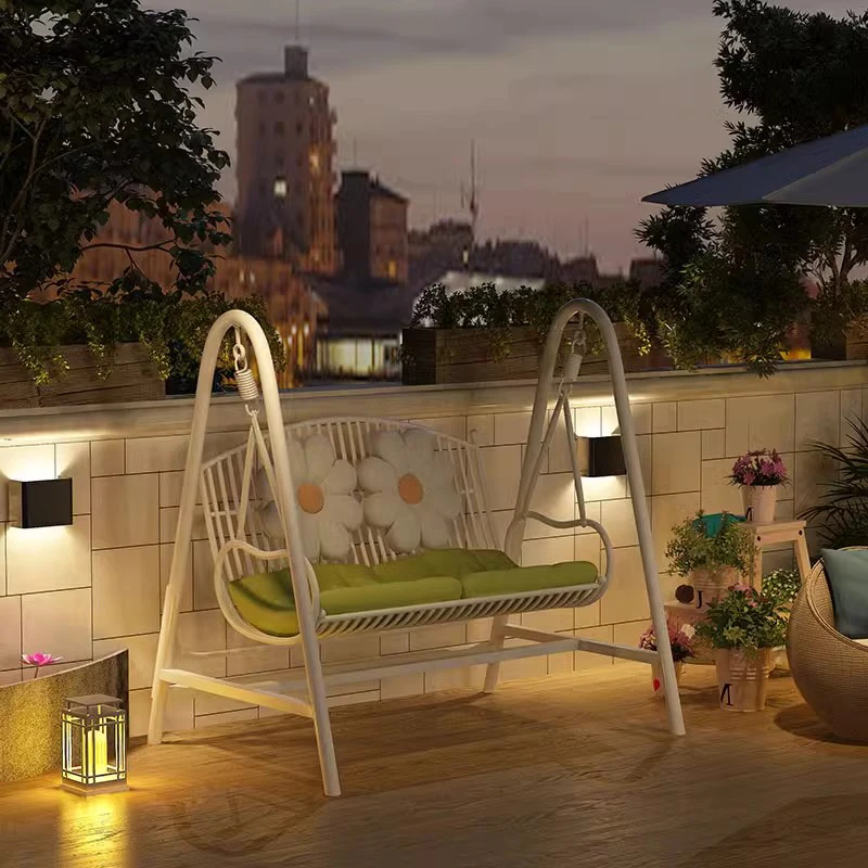 Металлические садовые качели для патио подвесное кресло расслабляющие